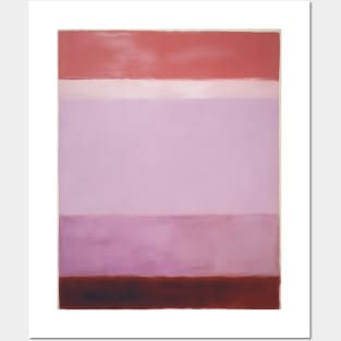 Abstract Pink Shades Posters and Art